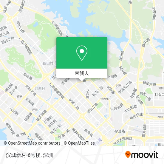 滨城新村-6号楼地图