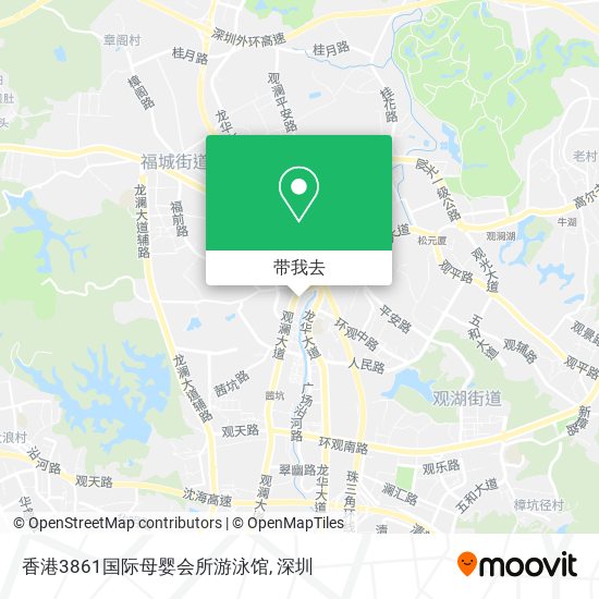 香港3861国际母婴会所游泳馆地图