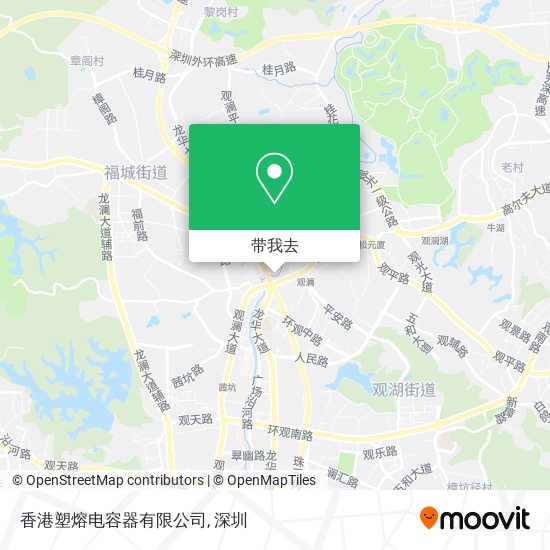 香港塑熔电容器有限公司地图