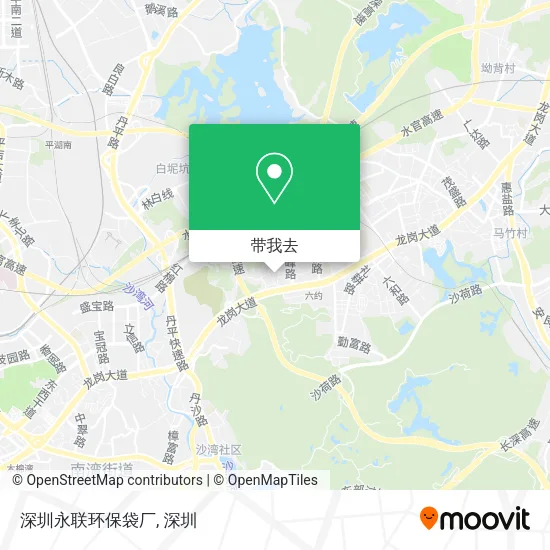 深圳永联环保袋厂地图