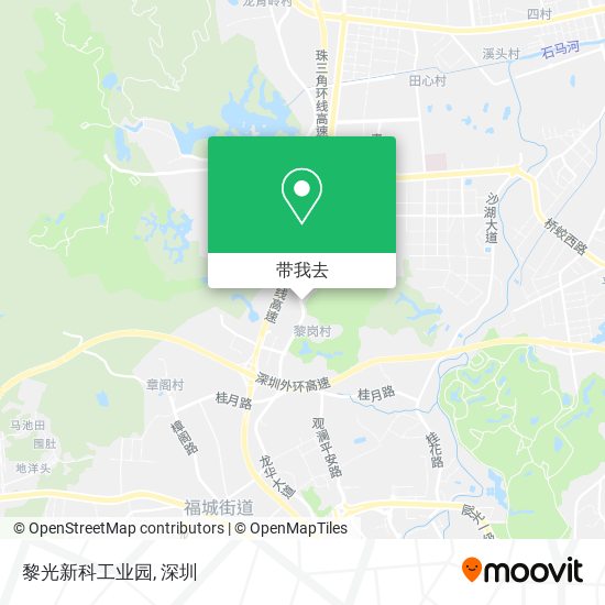 黎光新科工业园地图