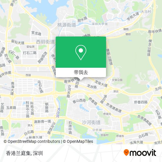香港兰庭集地图