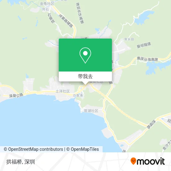 拱福桥地图