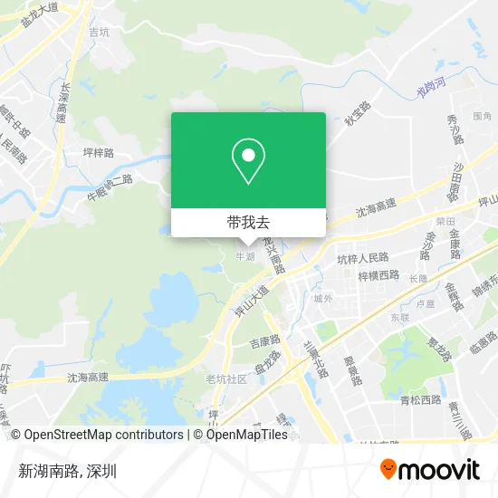 新湖南路地图