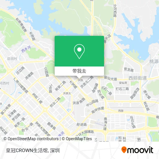 皇冠CROWN生活馆地图