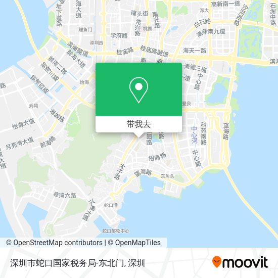 深圳市蛇口国家税务局-东北门地图