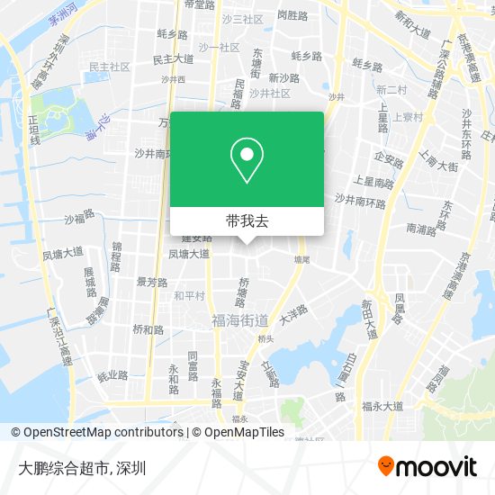 大鹏综合超市地图