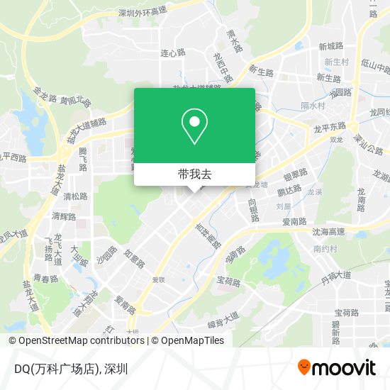 DQ(万科广场店)地图
