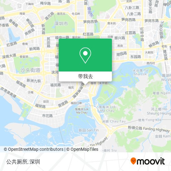 公共厕所地图