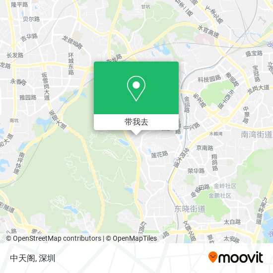 中天阁地图