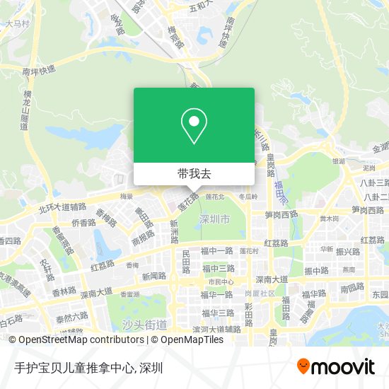 手护宝贝儿童推拿中心地图