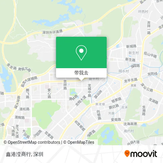 鑫港滢商行地图