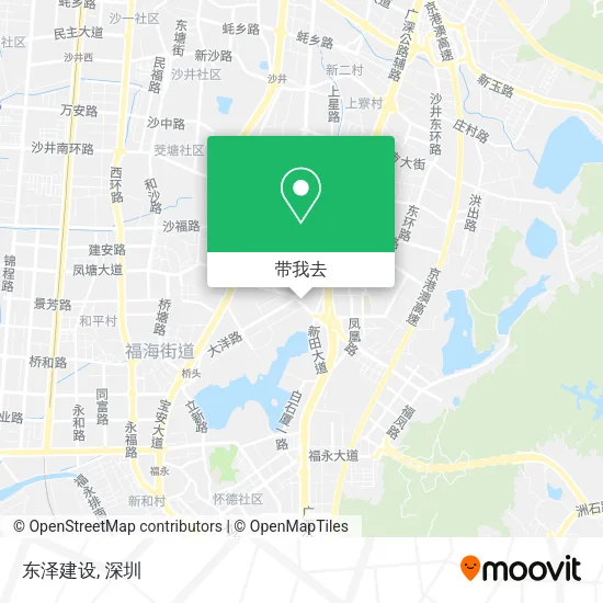 东泽建设地图