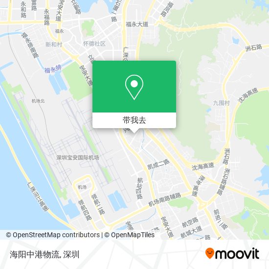 海阳中港物流地图