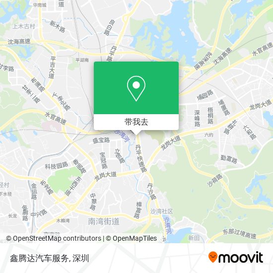 鑫腾达汽车服务地图
