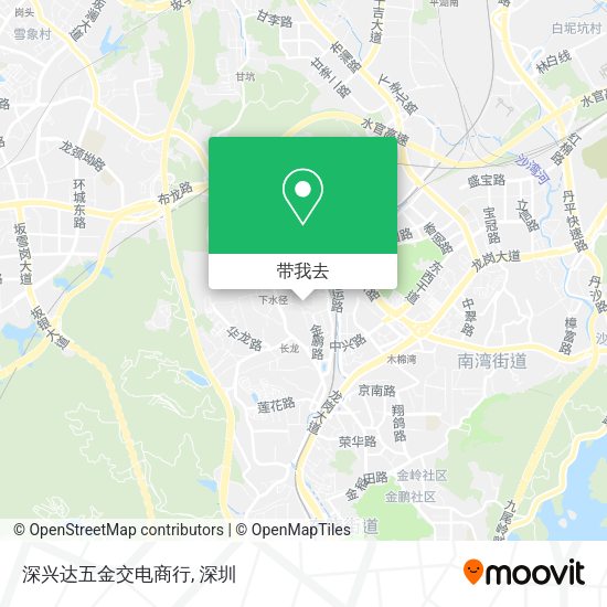 深兴达五金交电商行地图