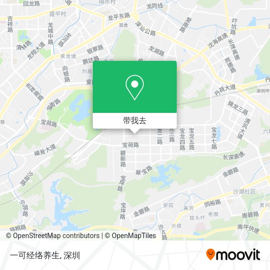 一可经络养生地图