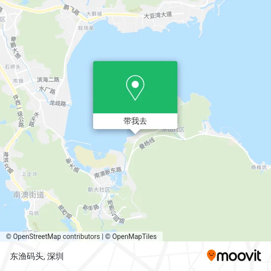 东渔码头地图