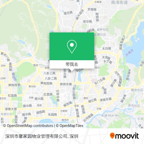 深圳市馨家园物业管理有限公司地图