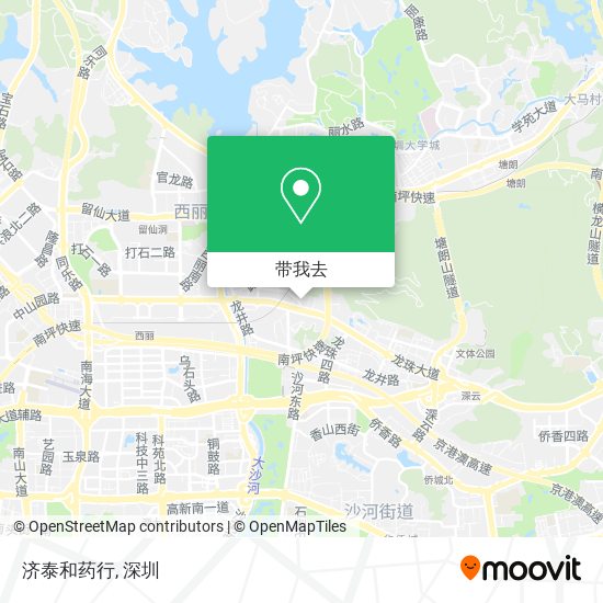 济泰和药行地图