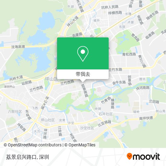 荔景启兴路口地图