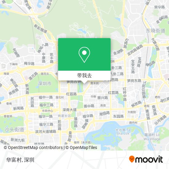 华富村地图