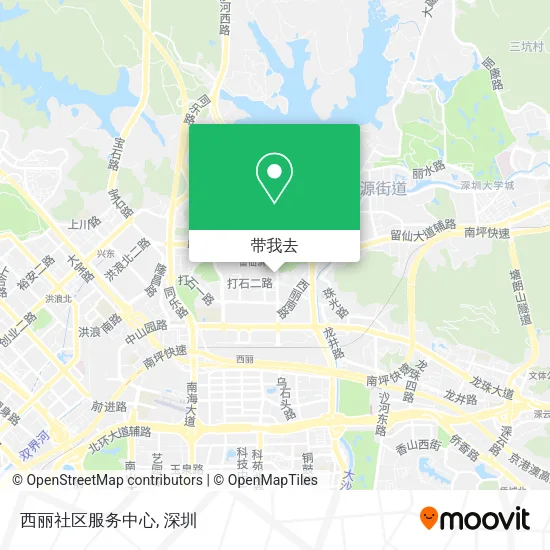 西丽社区服务中心地图