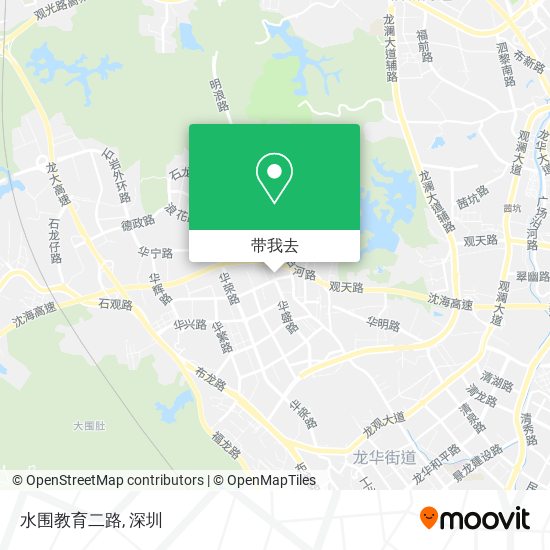 水围教育二路地图