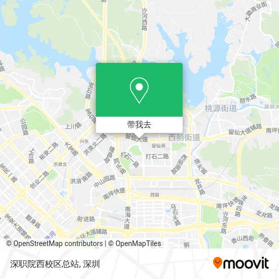 深职院西校区总站地图