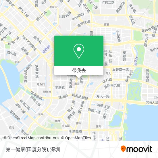 第一健康(田厦分院)地图