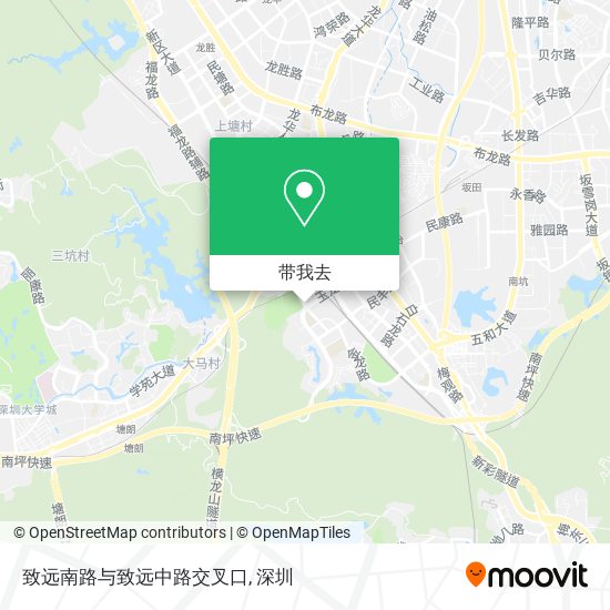 致远南路与致远中路交叉口地图