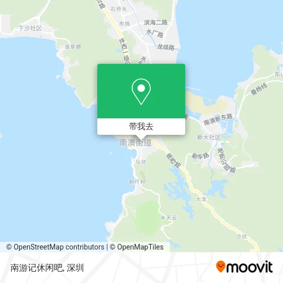 南游记休闲吧地图