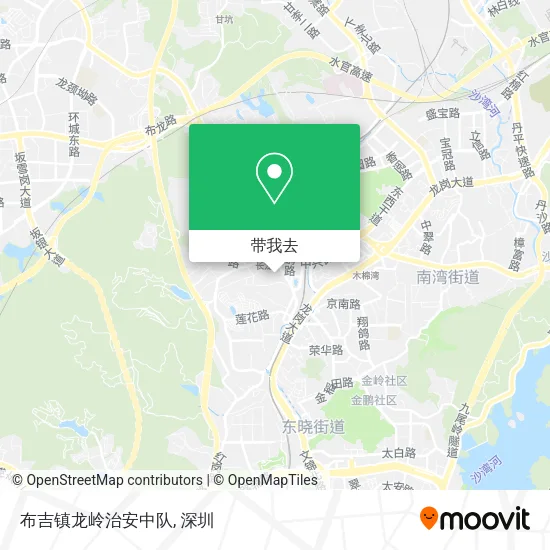 布吉镇龙岭治安中队地图