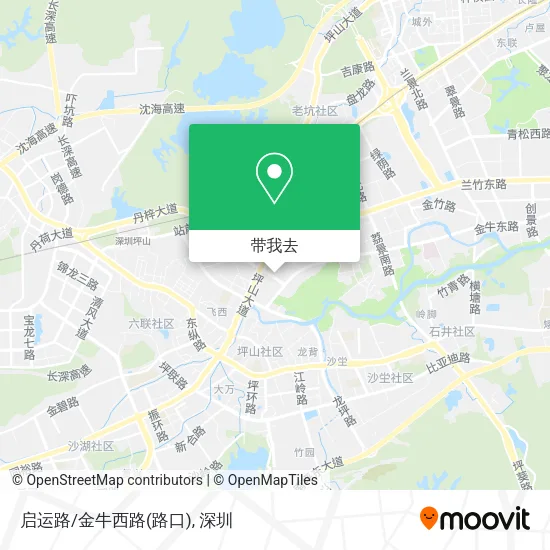 启运路/金牛西路(路口)地图