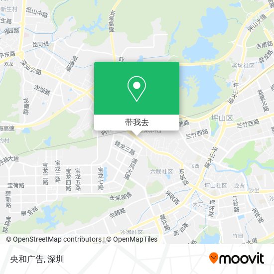 央和广告地图