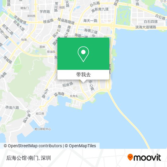 后海公馆-南门地图