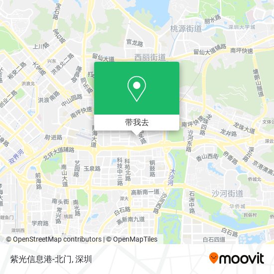 紫光信息港-北门地图