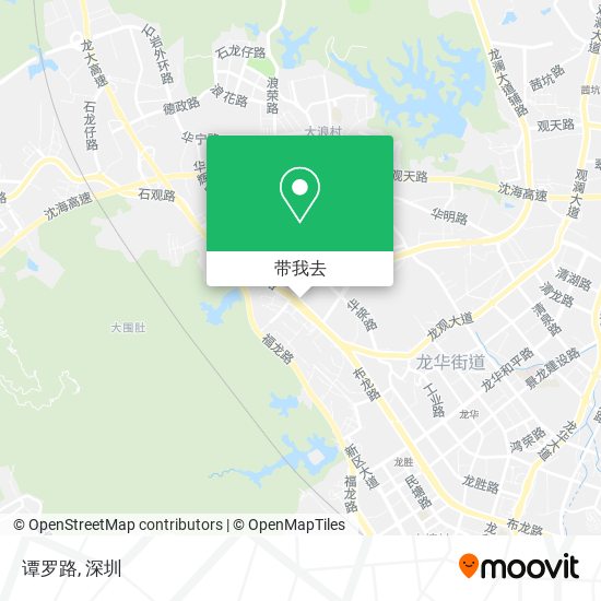 谭罗路地图