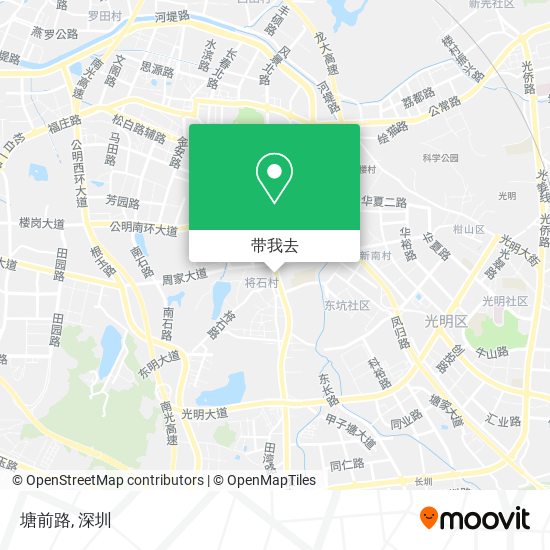 塘前路地图