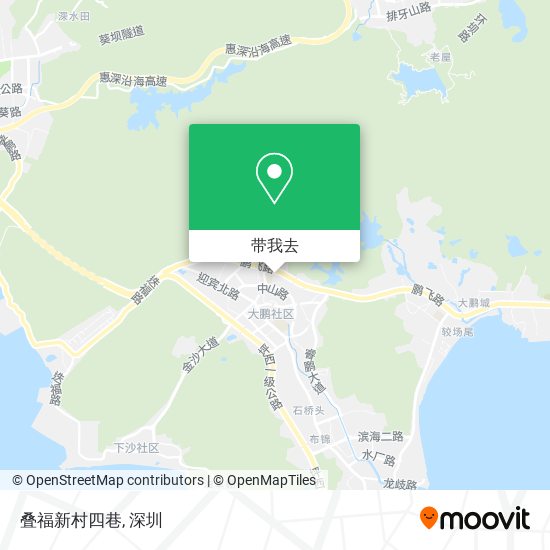 叠福新村四巷地图