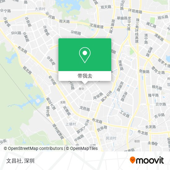 文昌社地图