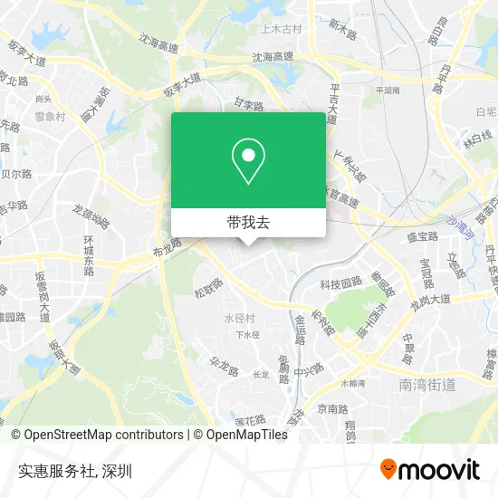 实惠服务社地图