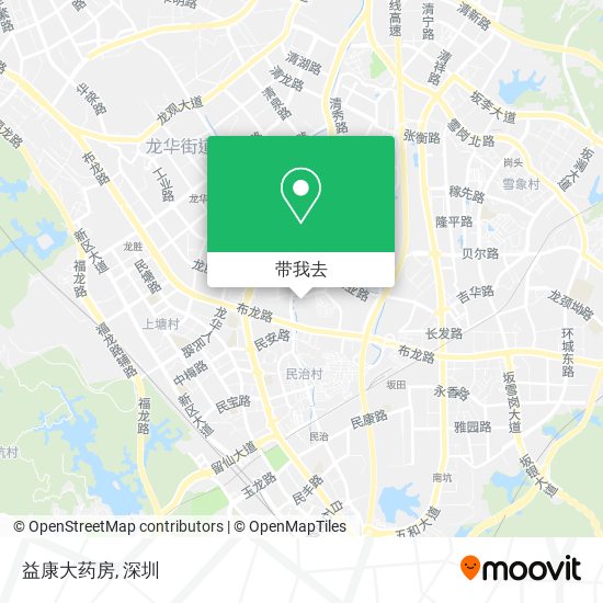 益康大药房地图