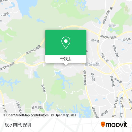 观水南街地图