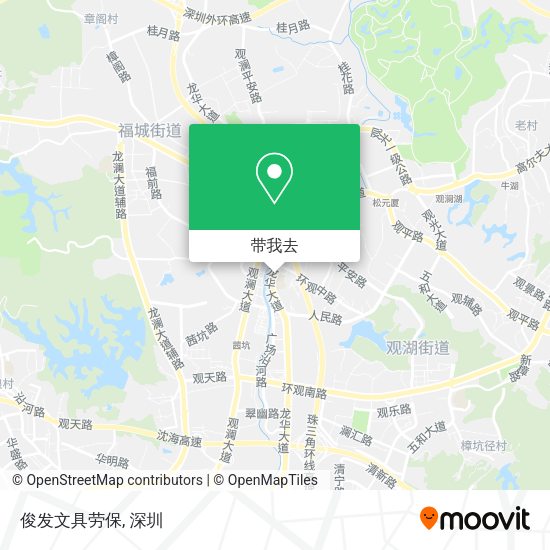 俊发文具劳保地图