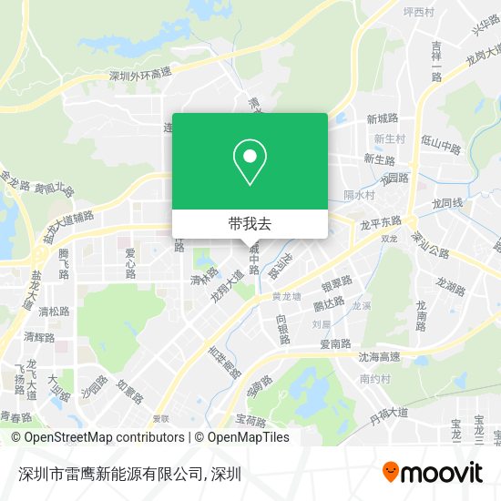 深圳市雷鹰新能源有限公司地图