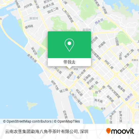 云南农垦集团勐海八角亭茶叶有限公司地图