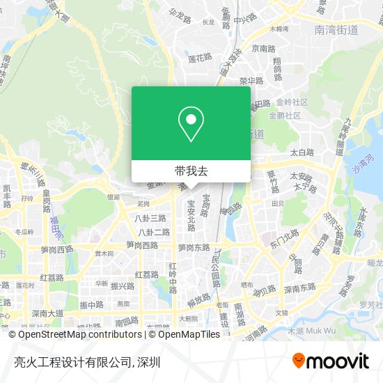 亮火工程设计有限公司地图