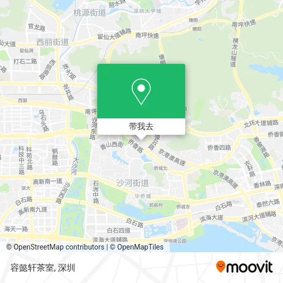 容懿轩茶室地图