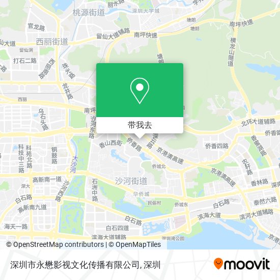 深圳市永懋影视文化传播有限公司地图